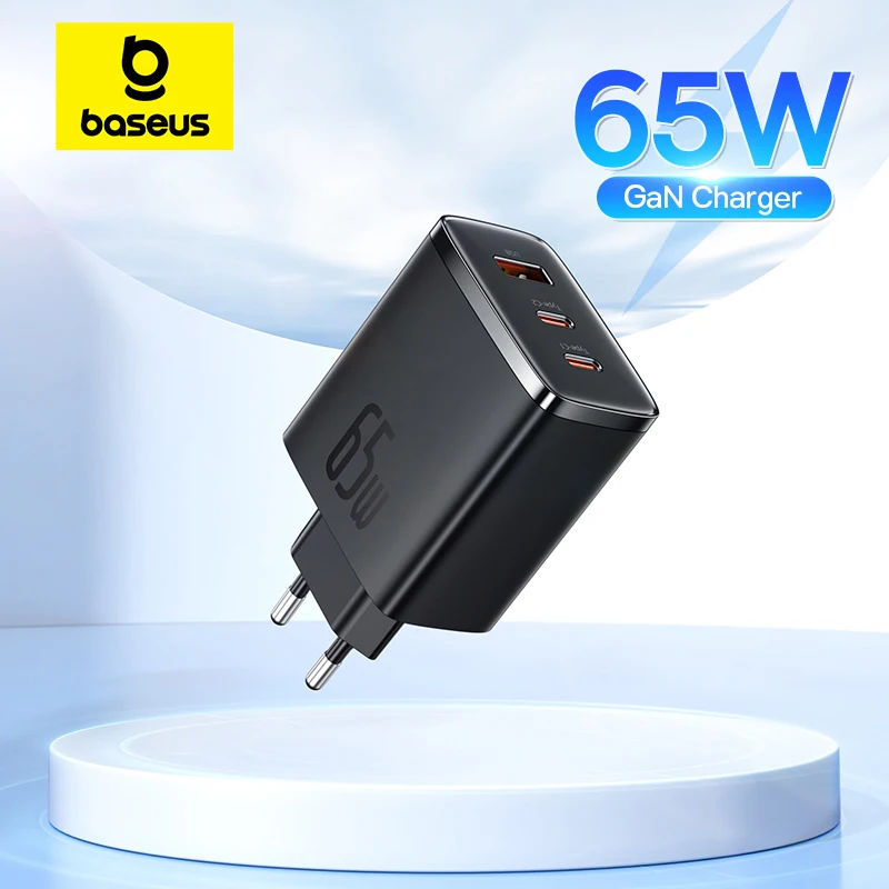 베이스어스 65W GaN PD 고속 충전기