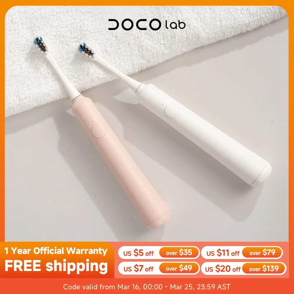 DOCOLAB 음파 전동 칫솔