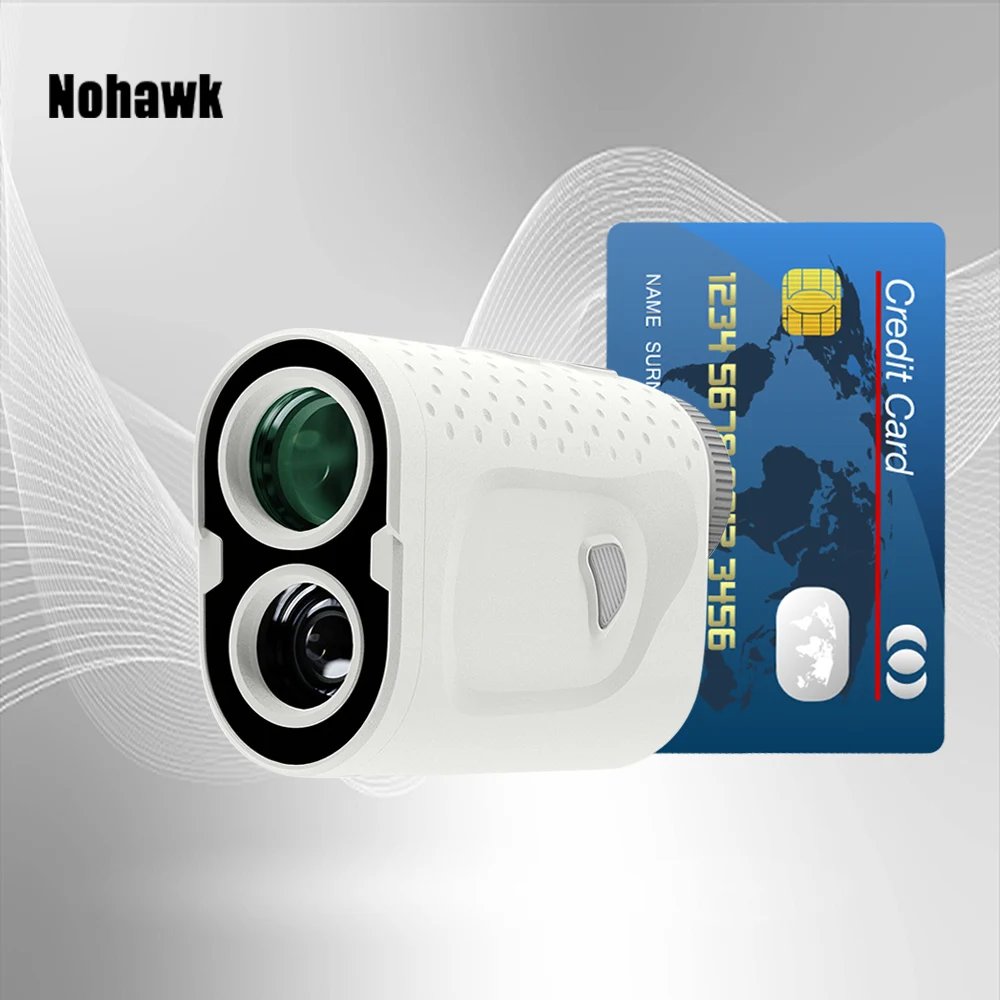 Nohawk 골프 거리 측정기 (6배율, 1000야드, 경사 보정, 진동, 자석 부착)