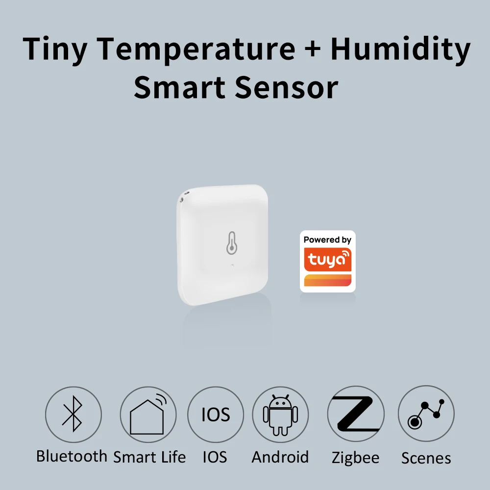 Lincukoo Tuya ZigBee 초소형 온도 및 습도 스마트 센서