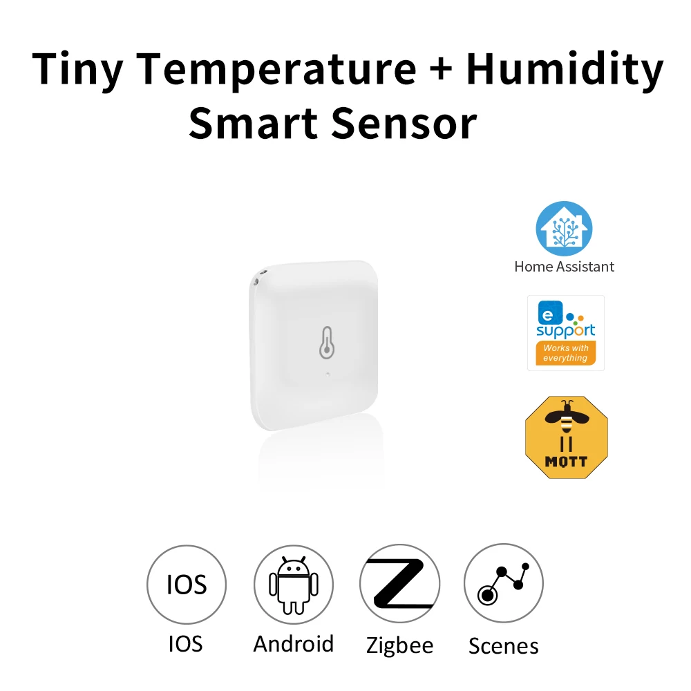 EWelink Zigbee 초소형 무선 스마트 온도 습도 센서