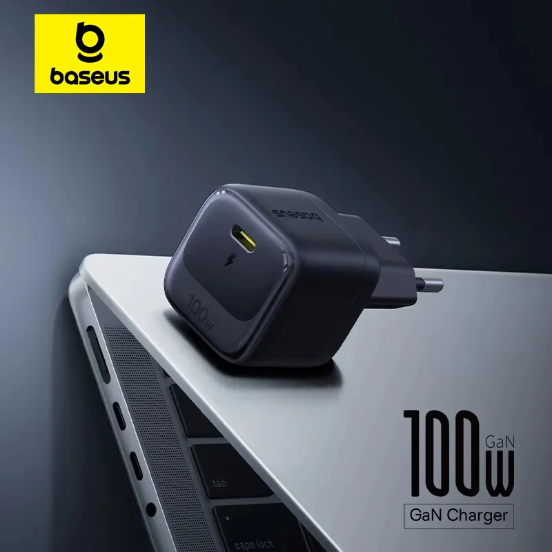 베이스어스 GaN 100W USB-C 미니 고속 충전기